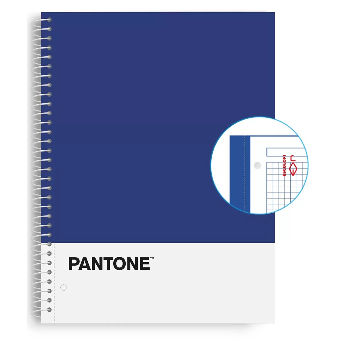 Escolofi - Cuaderno A4 80/90 Microperforado Pantone Blue Azul barato