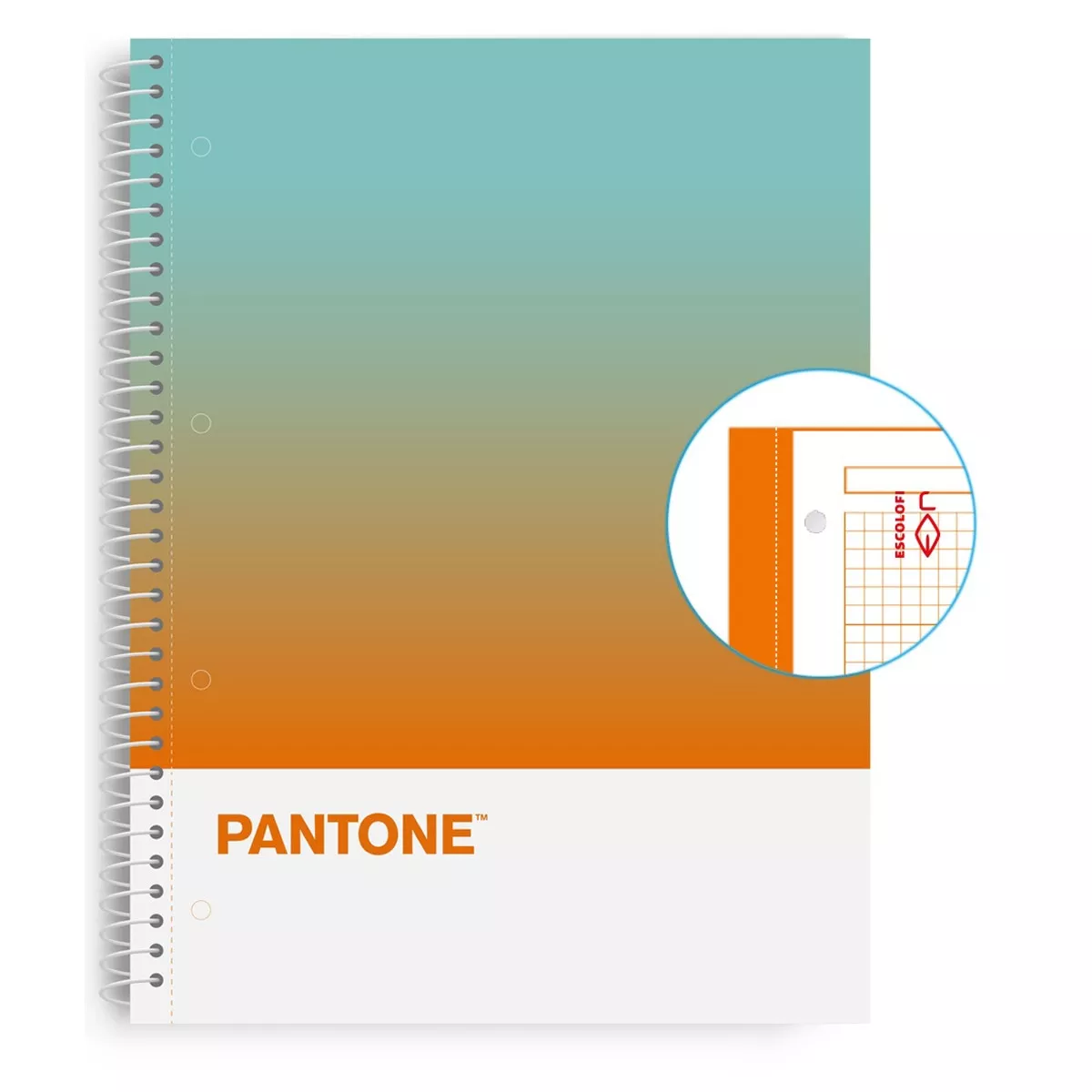 Escolofi - Cuaderno A4 80/90 Microperforado Pantone Courage Azul Y Naranja En Oferta Escolofi - Cuaderno A4 80/90 Microperforado Pantone Courage Azul Y Naranja Barato