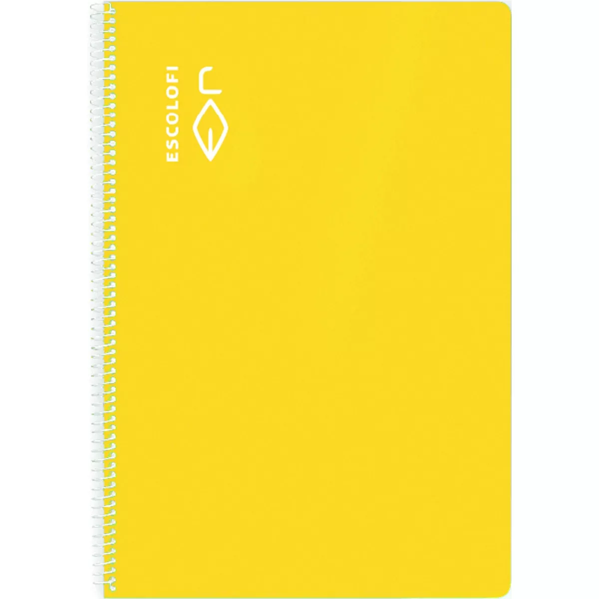 Escolofi - Cuaderno Espiral Cuarto 50 Hojas 70 Gramos Cuadrícula Pautada 6 Tapa Dura barato