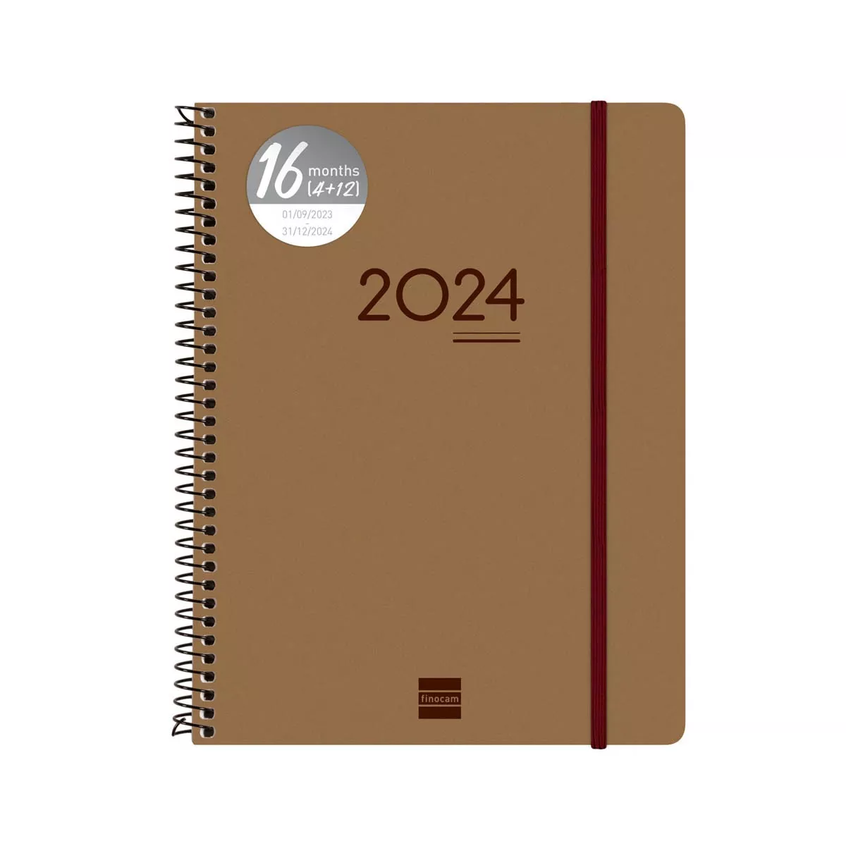 Finocam - Agenda 16 Meses Septiembre 2023-Diciembre 2024 Ikon E10-155X212 Semana Vista Vertical Marrón Multilingüe En Oferta Finocam - Agenda 16 Meses Septiembre 2023-Diciembre 2024 Ikon E10-155X212 Semana Vista Vertical Marrón Multilingüe Barato