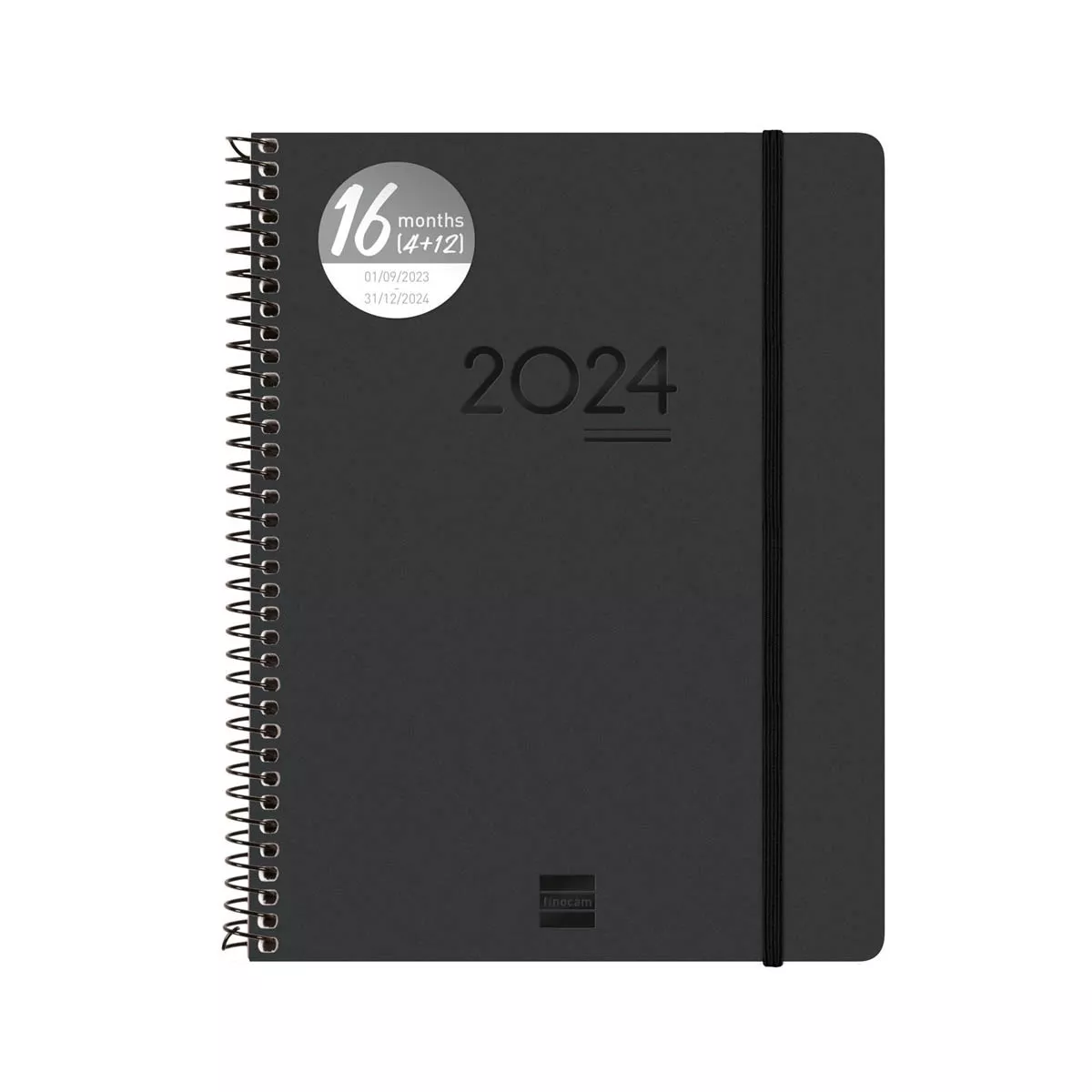 Finocam - Agenda 16 Meses Septiembre 2023-Diciembre 2024 Ikon E10-155X212 Semana Vista Vertical Negro Multilingüe En Oferta Finocam - Agenda 16 Meses Septiembre 2023-Diciembre 2024 Ikon E10-155X212 Semana Vista Vertical Negro Multilingüe Barato