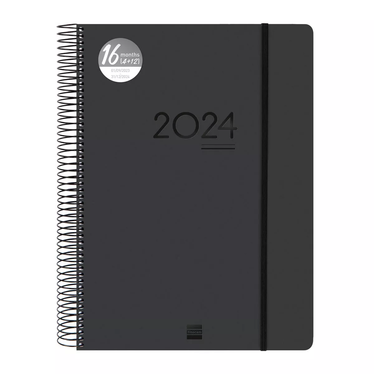 Finocam - Agenda 16 Meses Septiembre 2023-Diciembre 2024 Ikon E40-210X297 1 Día Página Negro Multilingüe En Oferta Finocam - Agenda 16 Meses Septiembre 2023-Diciembre 2024 Ikon E40-210X297 1 Día Página Negro Multilingüe Barato