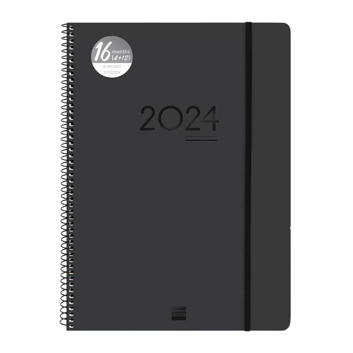 Finocam - Agenda 16 Meses Septiembre 2023-Diciembre 2024 Ikon E40-210X297 Semana Vista Vertical Negro Multilingüe En Oferta Finocam - Agenda 16 Meses Septiembre 2023-Diciembre 2024 Ikon E40-210X297 Semana Vista Vertical Negro Multilingüe Barato