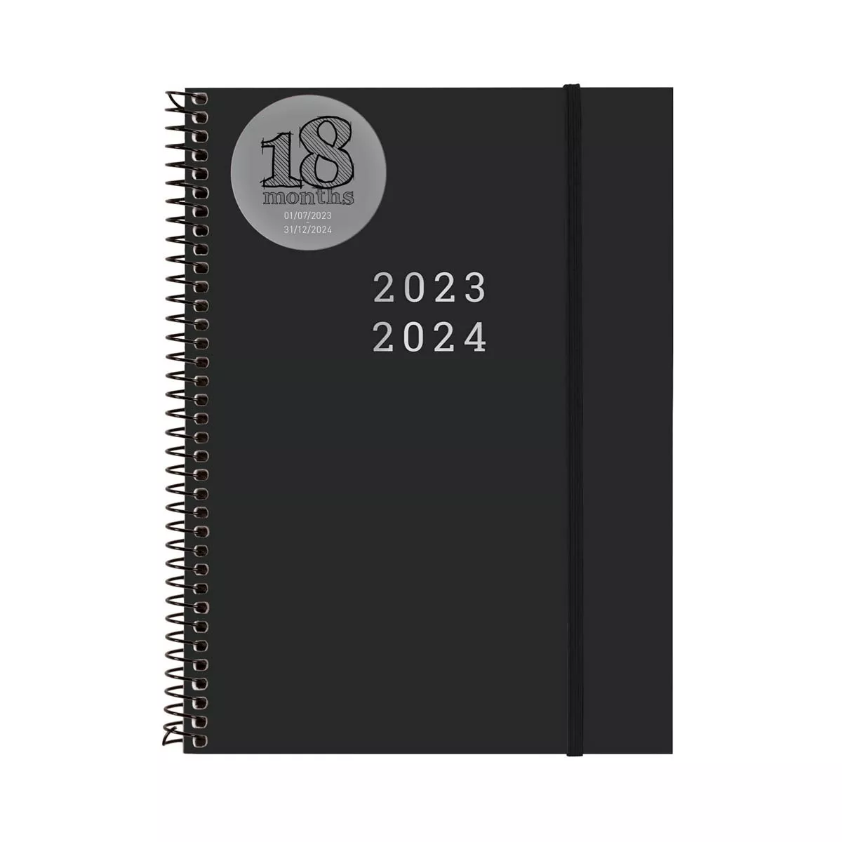 Finocam - Agenda 18 Meses Julio 2023-Diciembre 2024 Espiral E10-155X212 Semana Vista Horizontal Negro Multilingüe En Oferta Finocam - Agenda 18 Meses Julio 2023-Diciembre 2024 Espiral E10-155X212 Semana Vista Horizontal Negro Multilingüe Barato