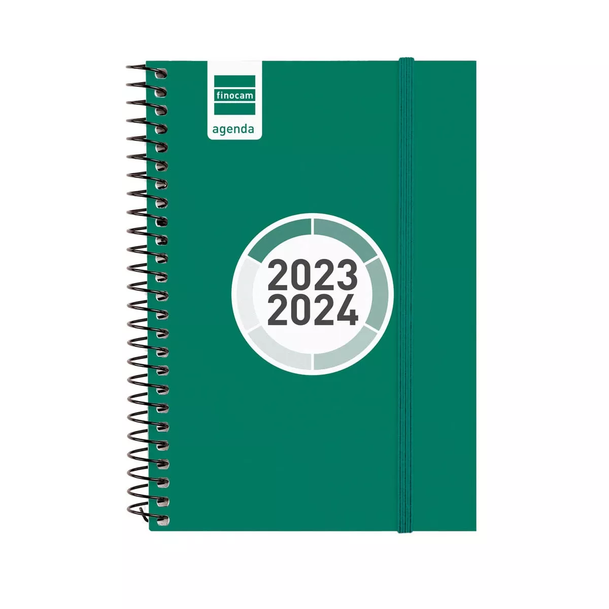 FINOCAM - Agenda Curso 2023-2024 Espir Color E8-120x171 Semana Vista Horizontal Verde barato