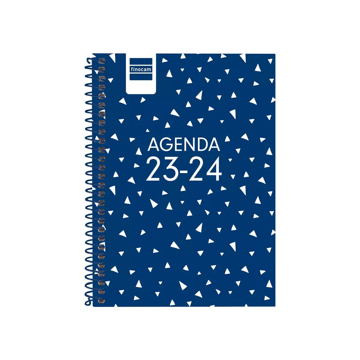 FINOCAM - Agenda Curso 2023-2024 Gamma 1/8-120x164 Semana Vista Horizontal Azul Portugués Multilingüe barato