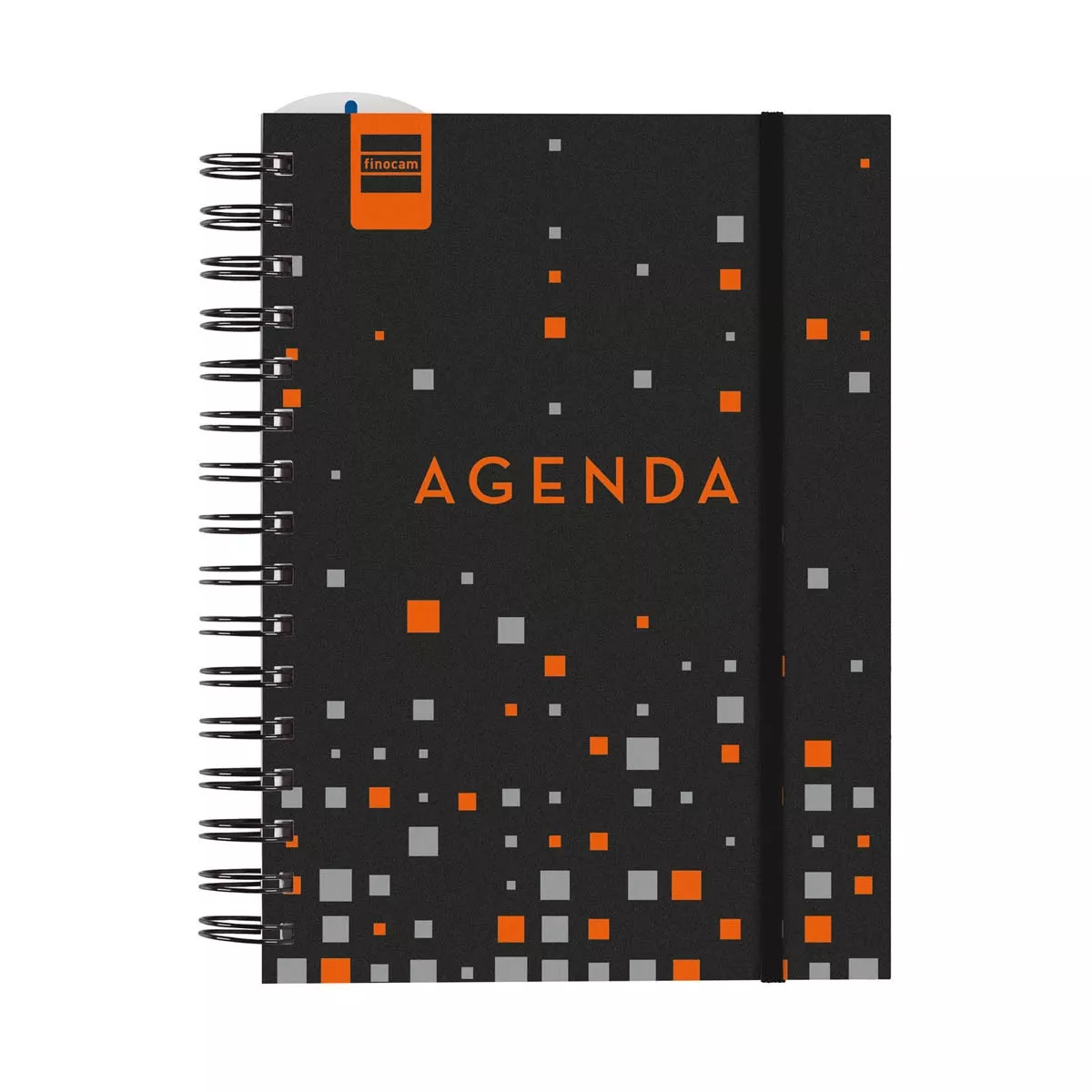 FINOCAM - Agenda Curso 2023-2024 Institut 1/4-155x215 Semana Vista Vertical Píxel Catalán Multilingüe barato