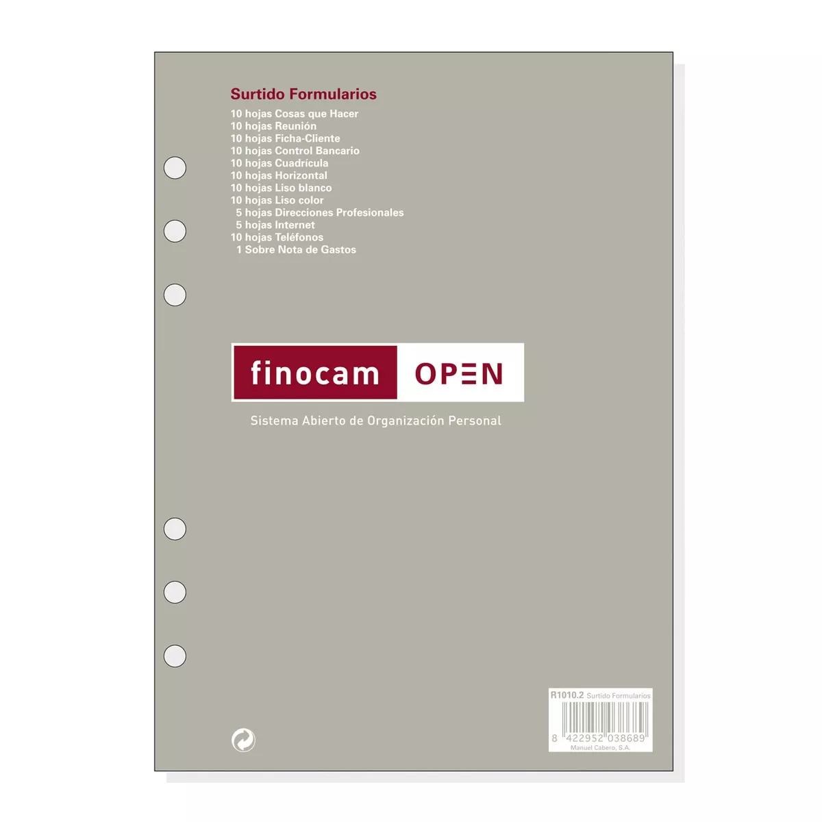 Finocam - Recambio &Quot;Formularios&Quot; R1010.2 Para Agendas Open 1000 En Oferta Finocam - Recambio &Quot;Formularios&Quot; R1010.2 Para Agendas Open 1000 Barato