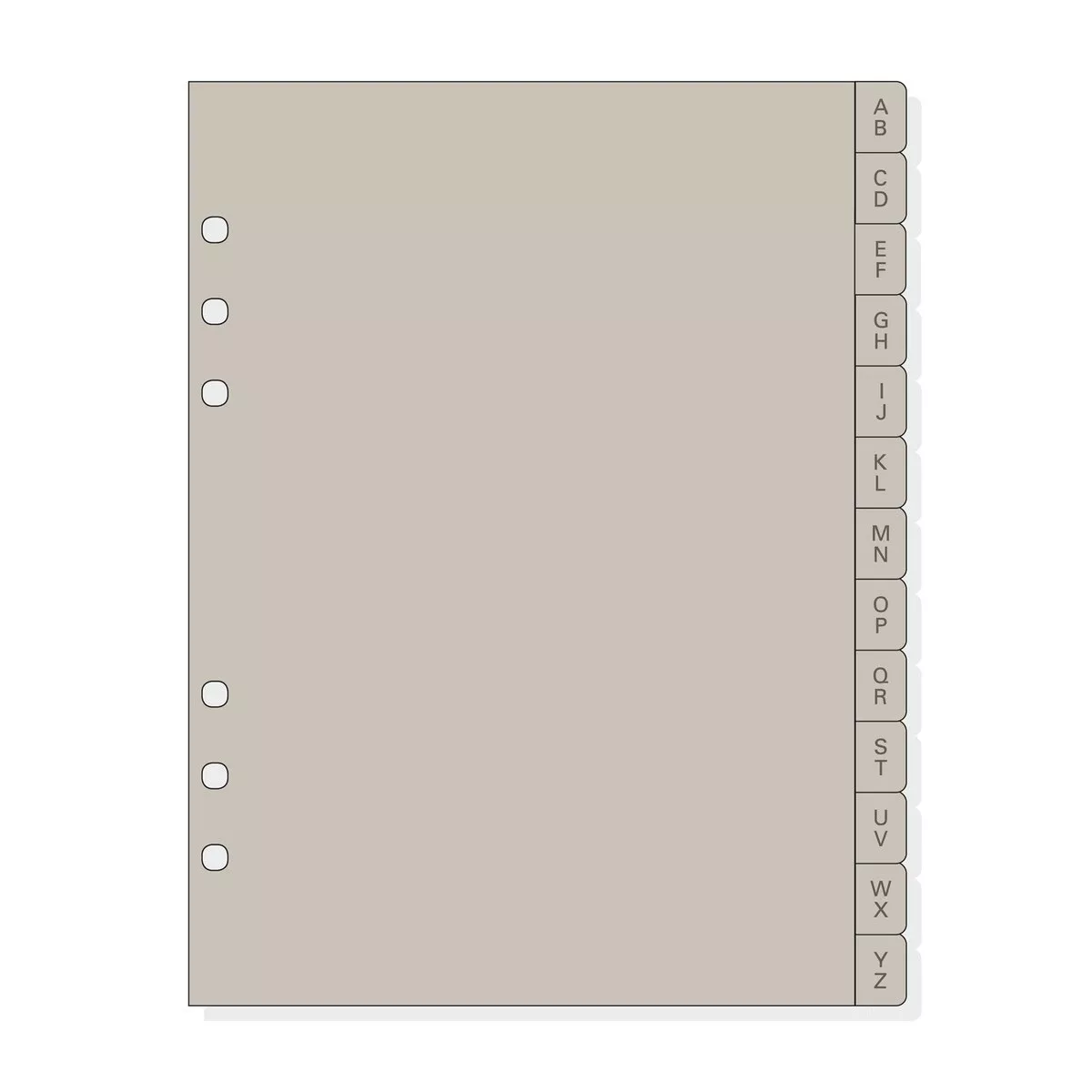 Finocam - Recambio Indice Alfabético A-Z R1064 Para Agenda Open 1000 Gris En Oferta Finocam - Recambio Indice Alfabético A-Z R1064 Para Agenda Open 1000 Gris Barato