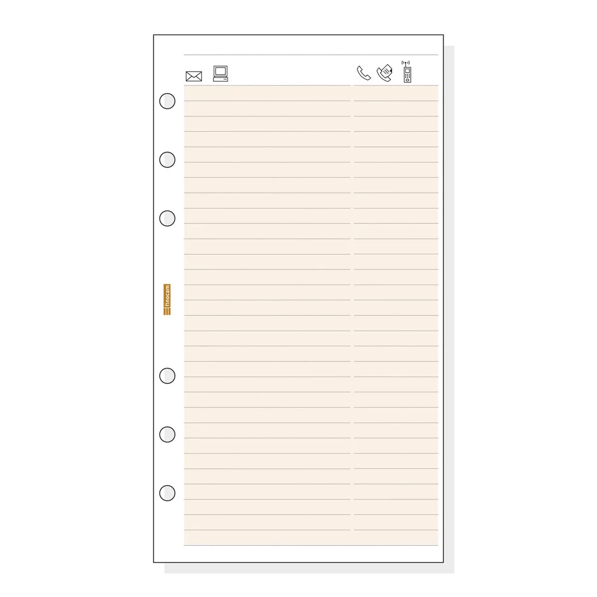 Finocam - Recambio Índice Telefónico C952 Para Agenda Classic 609 En Oferta Finocam - Recambio Índice Telefónico C952 Para Agenda Classic 609 Barato