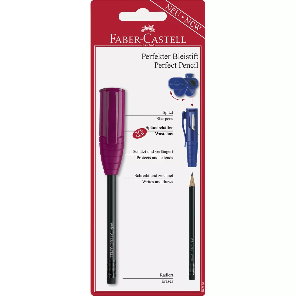 Faber-Castell - Blíster Lápiz Perfecto Multicolor barato