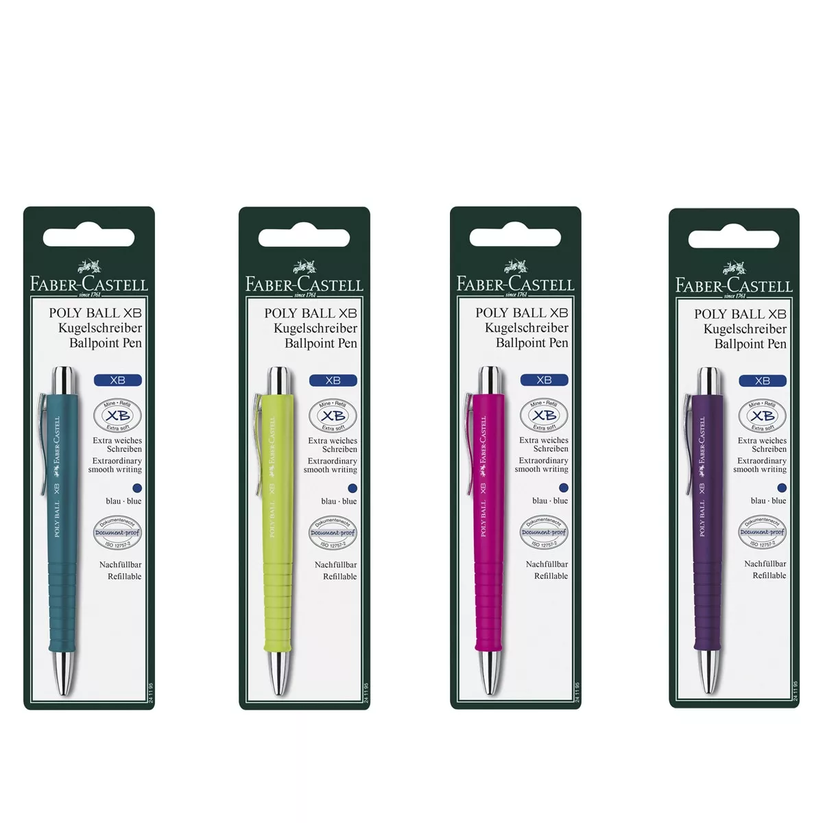 Faber-Castell - Bolígrafo Faber Castell Polyball Surtido barato