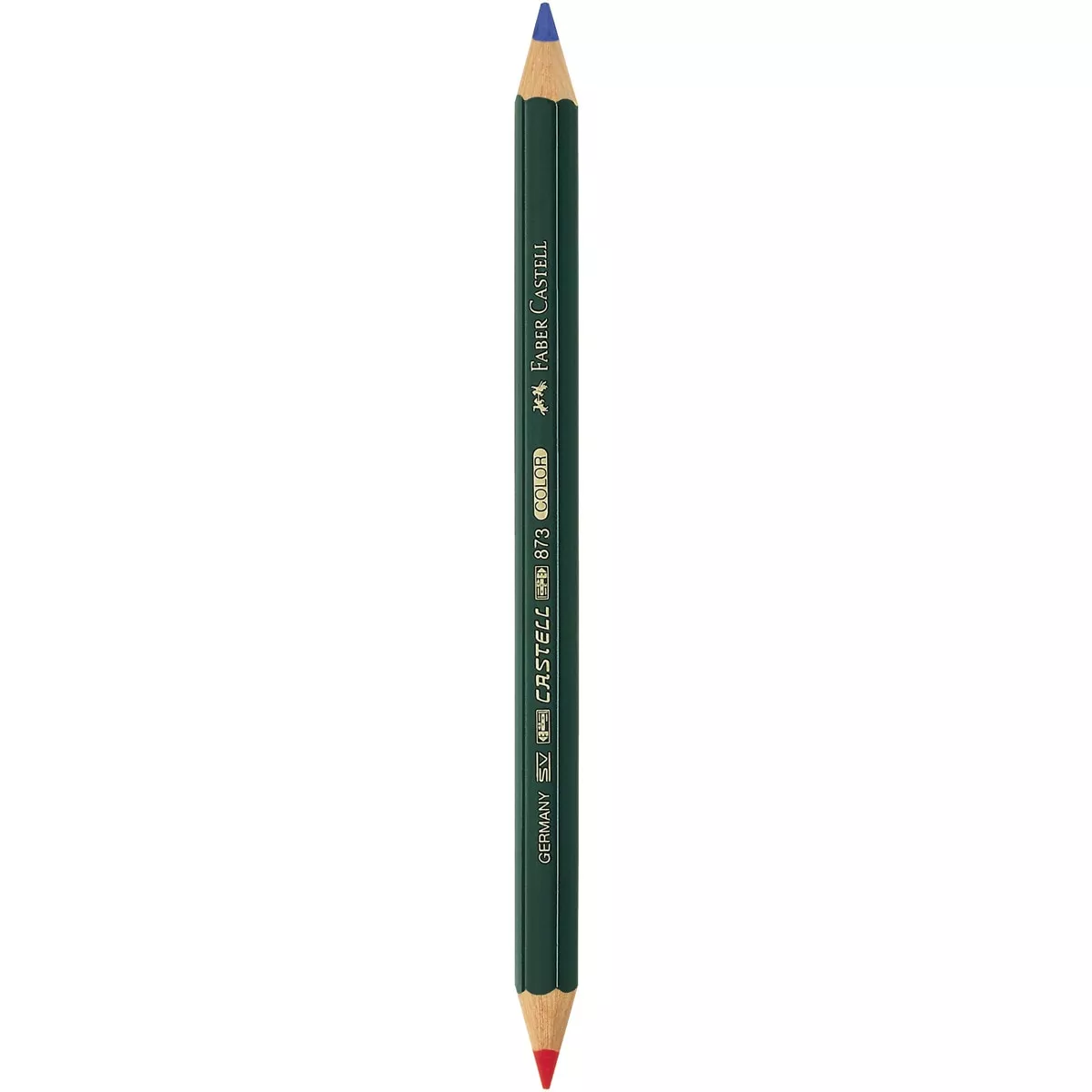 Faber-Castell - Ecolápiz Bicolor Grueso Faber Castell Forma Hexagonal Rojo/azul barato