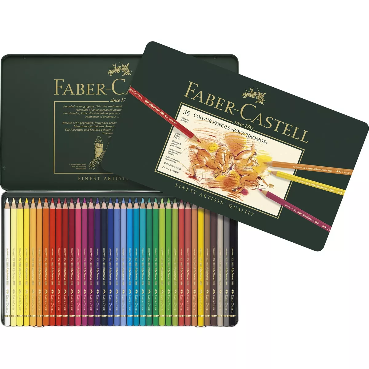 Faber-Castell - Estuche 36 Ecolápices De Color Polychromos Multicolor barato