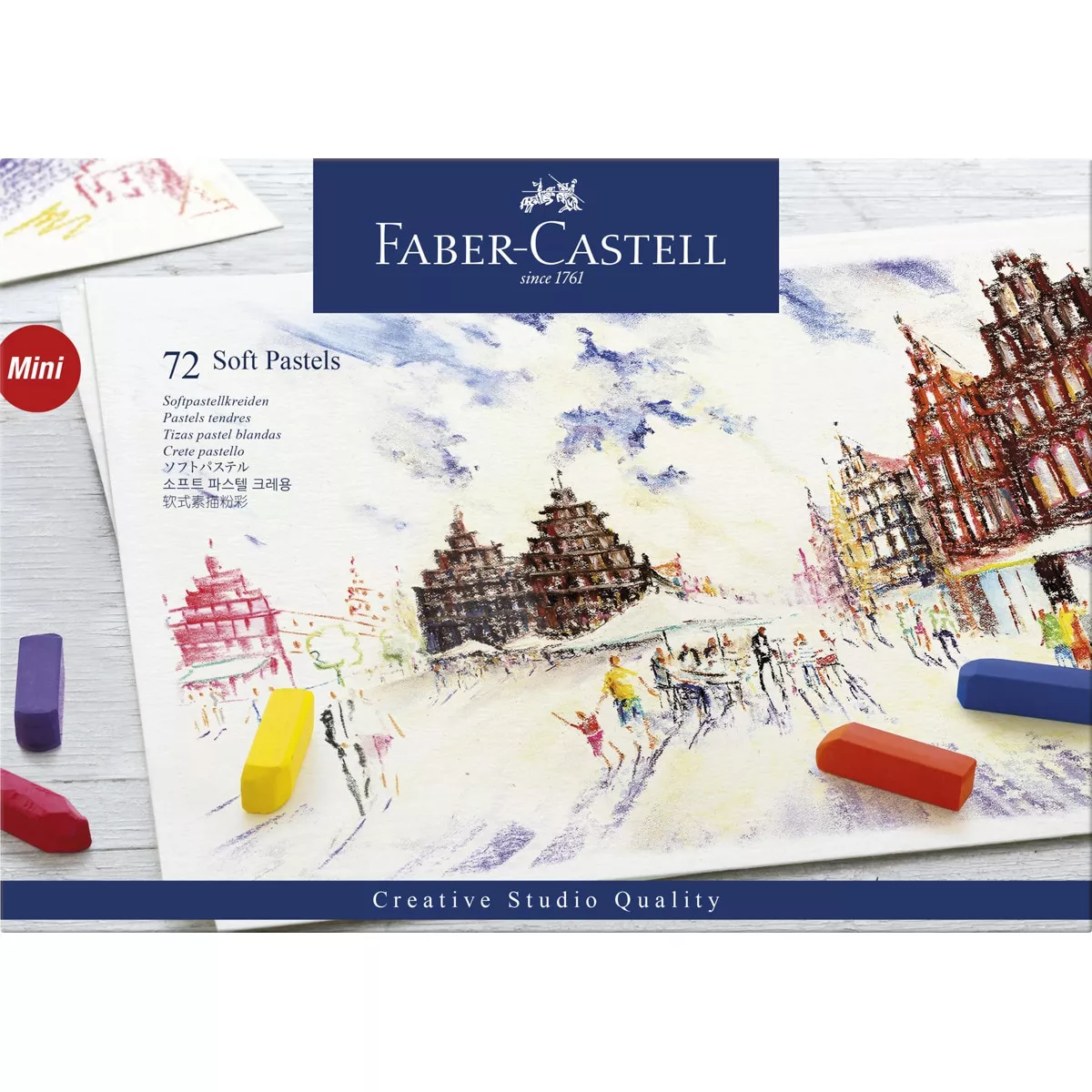 Faber-Castell - Estuche Con 72 Pasteles Blandos Mini Colores Surtidos En Oferta Faber-Castell - Estuche Con 72 Pasteles Blandos Mini Colores Surtidos Barato