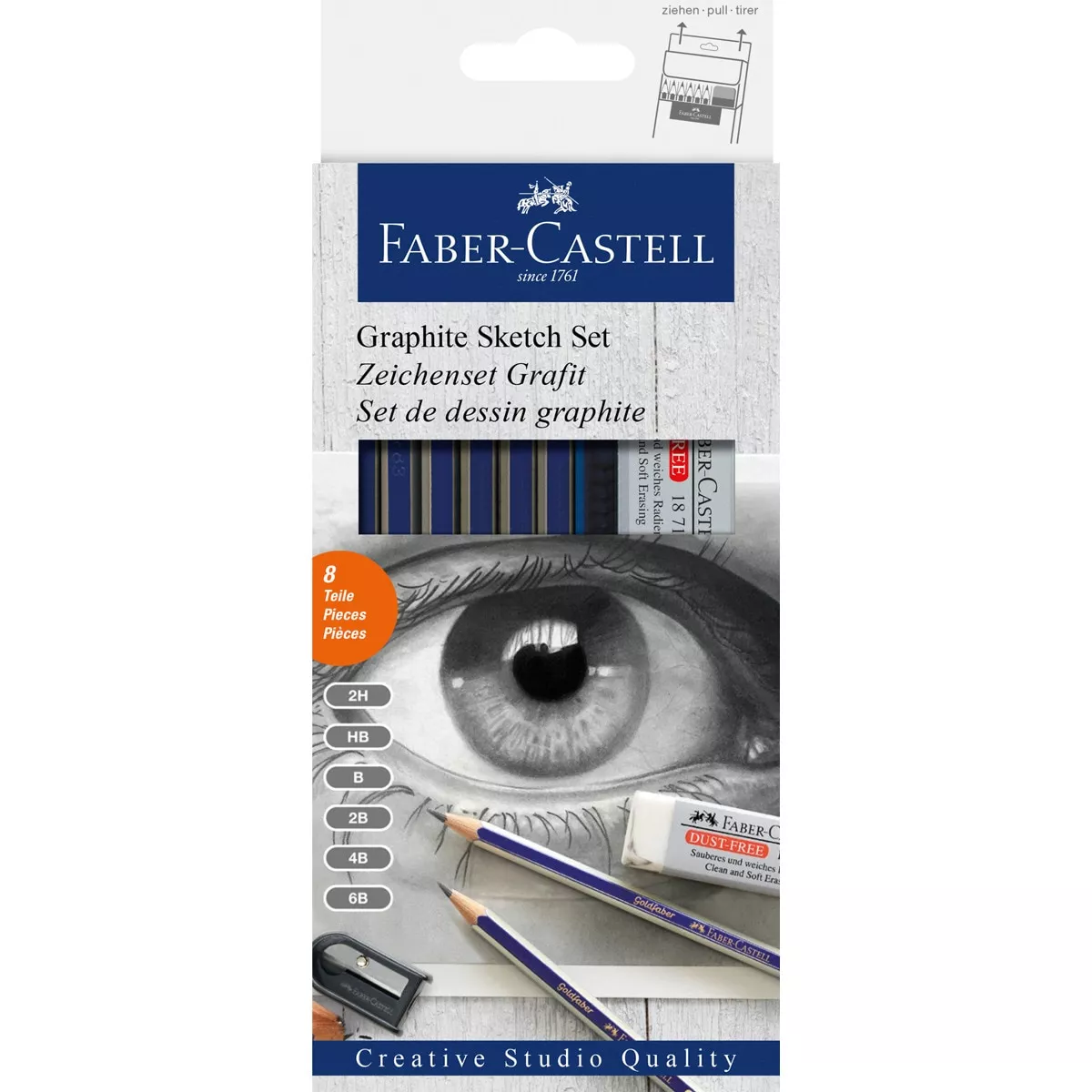 Faber-Castell - Juego De Dibujo Grafito Faber Castell Multicolor barato