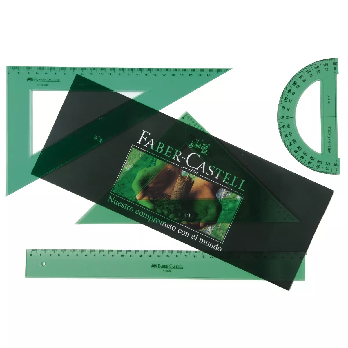 Faber-Castell - Juego De Reglas Escolares Con Horario barato
