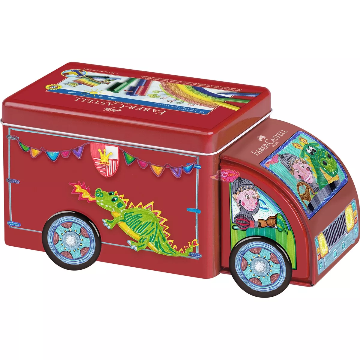 Faber-Castell - Juego Regalo Con 33 Rotuladores Conector Forma De Camión barato