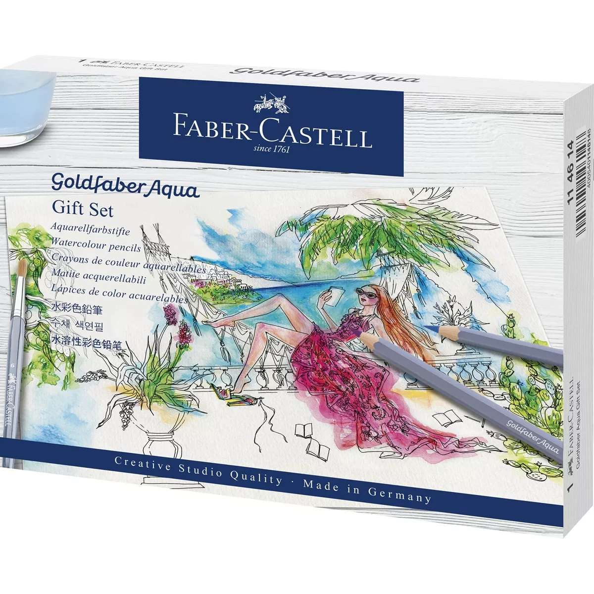Faber-Castell - Juego Regalo Goldfaber Aqua