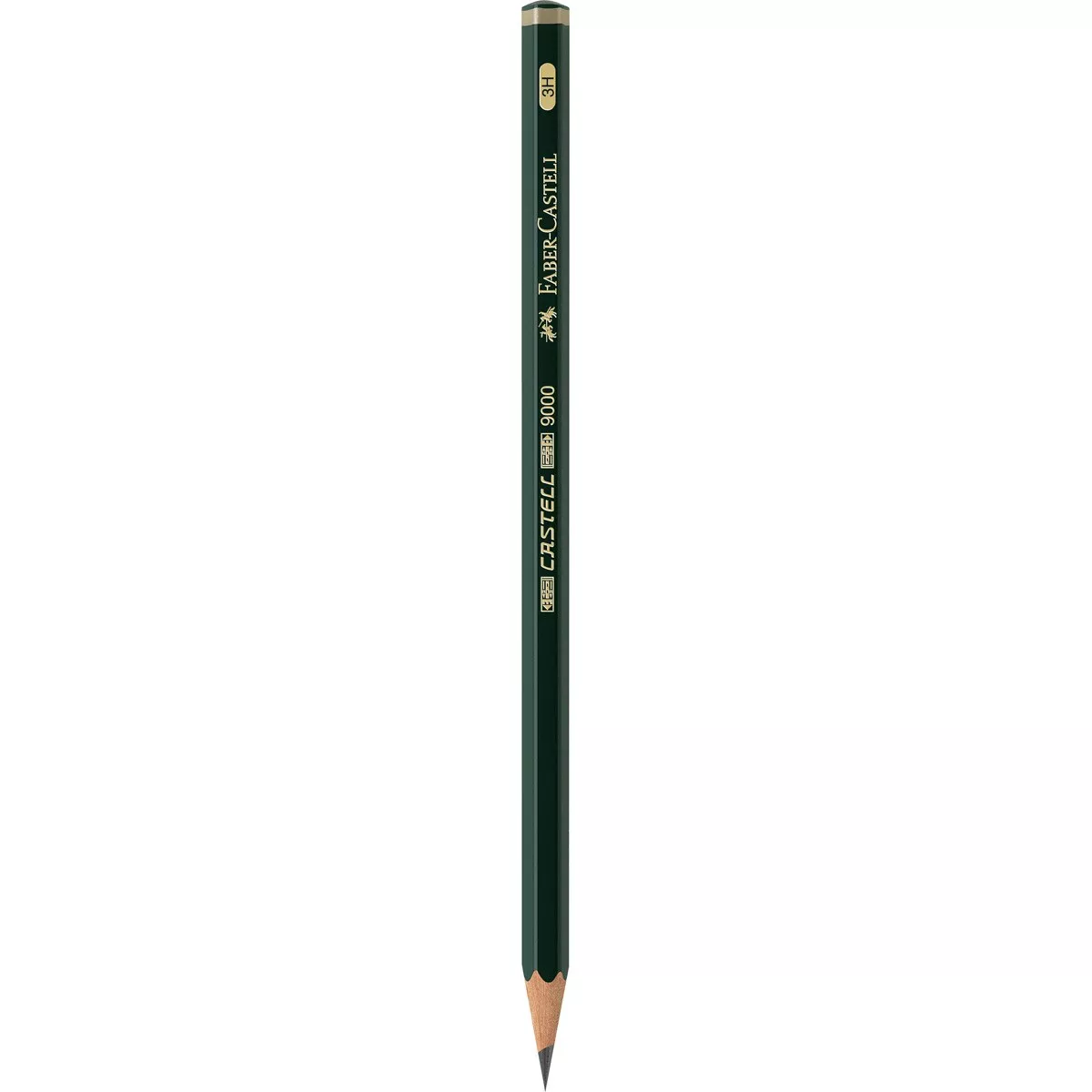 Faber-Castell - Lápiz CASTELL 9000 Graduación 3H Para Escribir Y Abocetar Faber Castell Negro barato