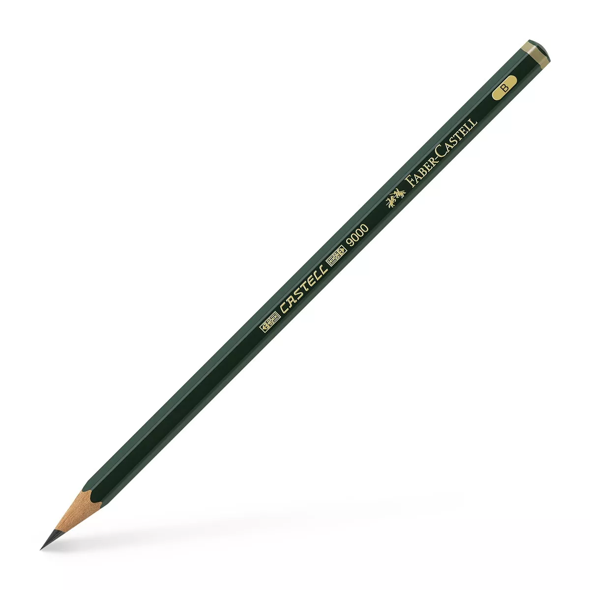 Faber-Castell - Lápiz CASTELL 9000 Graduación B Para Escribir Y Abocetar Faber Castell Negro barato