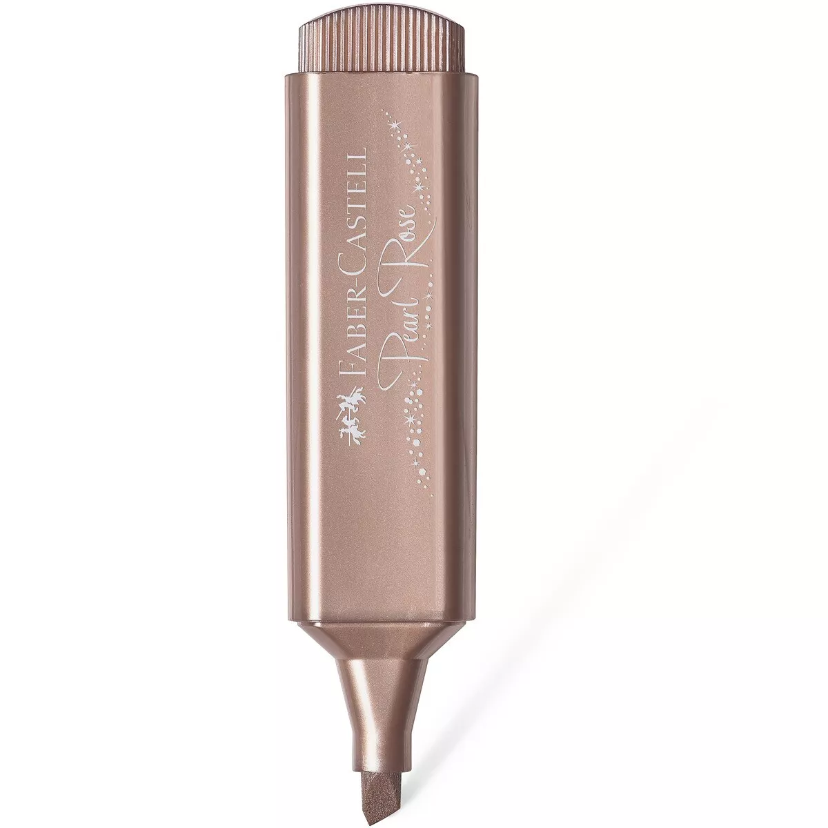Faber-Castell - Marcador Texliner 46 Metal Punta Biselada Para Papel Blanco Y Oscuro Para Resaltar Decorar Y Escribir Rosa Perla Metal barato