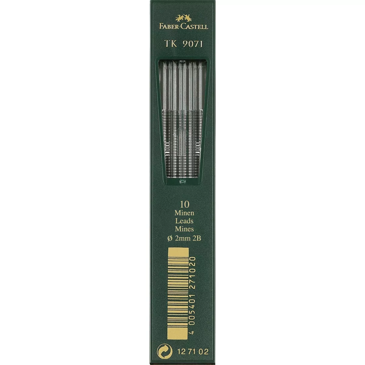 Faber-Castell - Minas TK 9071 Graduación 2B Faber Castell Negro barato