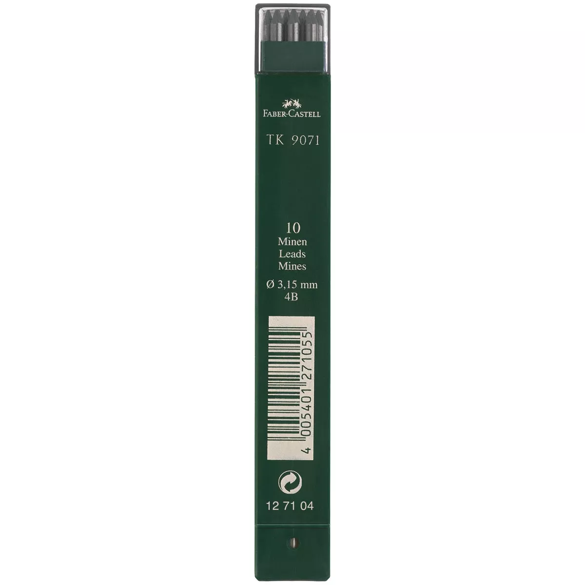Faber-Castell - Minas TK 9071 Graduación 4B Faber Castell Negro barato