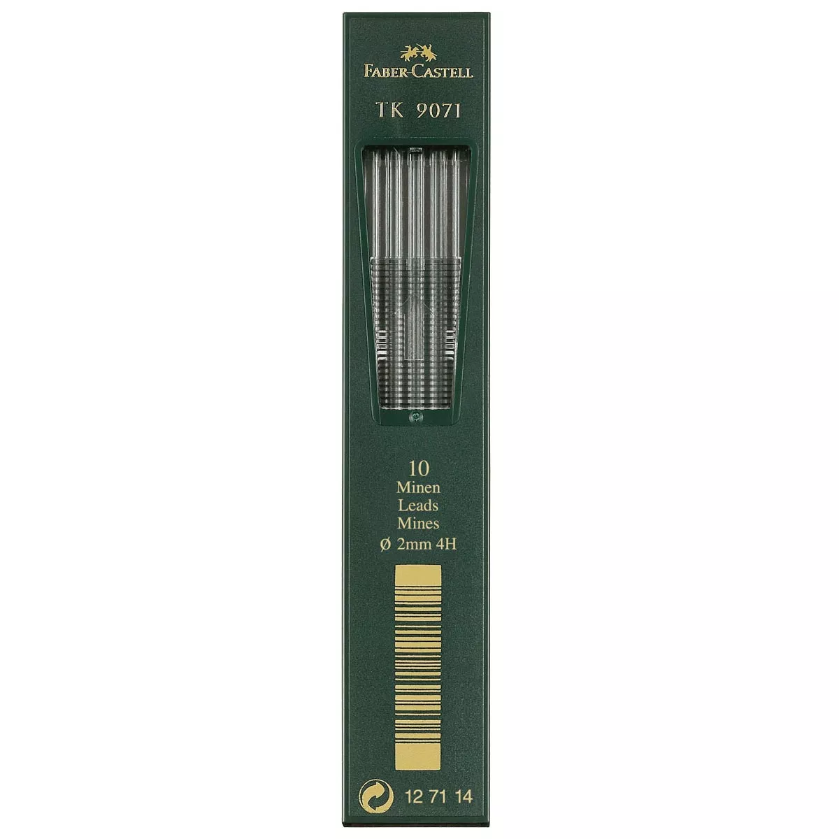 Faber-Castell - Minas TK 9071 Graduación 4H Faber Castell Negro barato