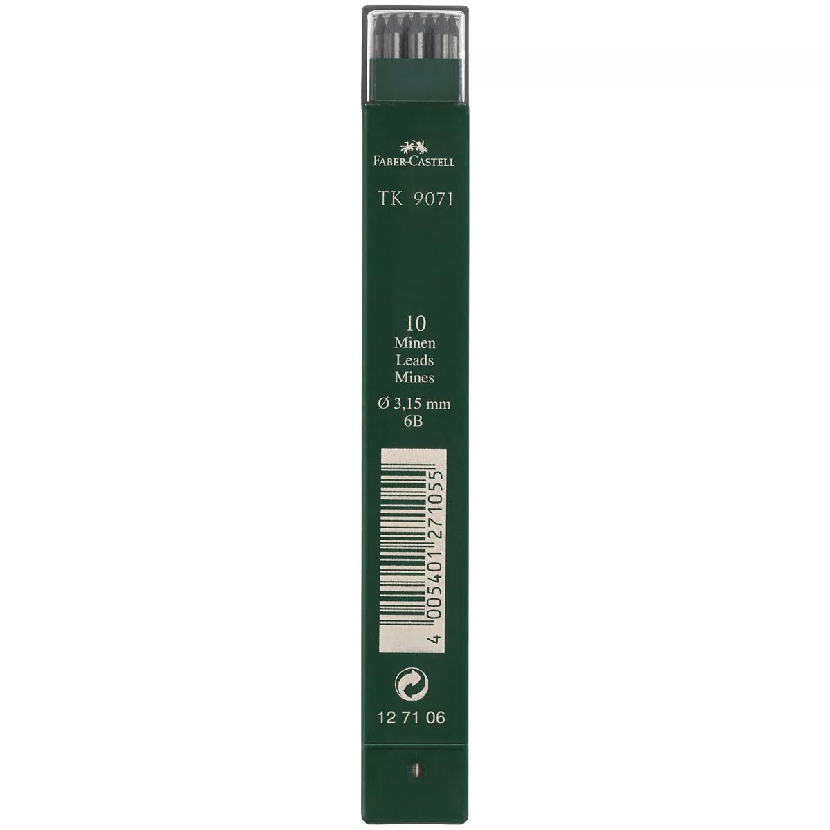 Faber-Castell - Minas Tk 9071 Graduación 6B Faber Castell Negro En Oferta Faber-Castell - Minas Tk 9071 Graduación 6B Faber Castell Negro Barato