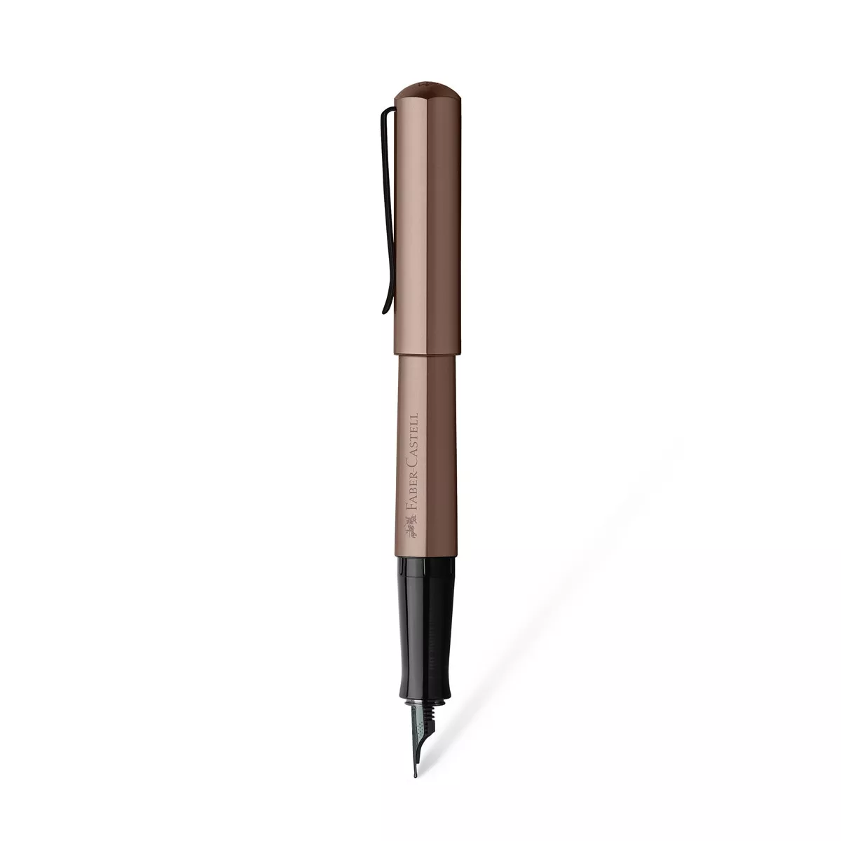 Faber-Castell - Pluma Estilográfica Hexo Plumin Medio De Acero Inoxidable Negro Bronce En Oferta Faber-Castell - Pluma Estilográfica Hexo Plumin Medio De Acero Inoxidable Negro Bronce Barato