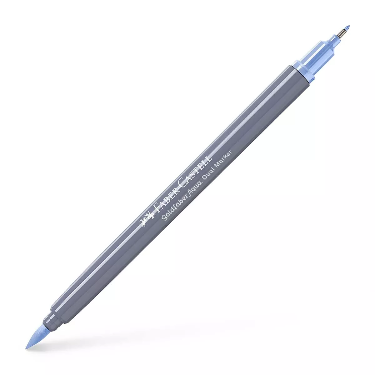 Faber-Castell - Rotulador Goldfaber Aqua Dual Marker Doble Punta Tinta Acuarelable Azul Cielo Pastel barato