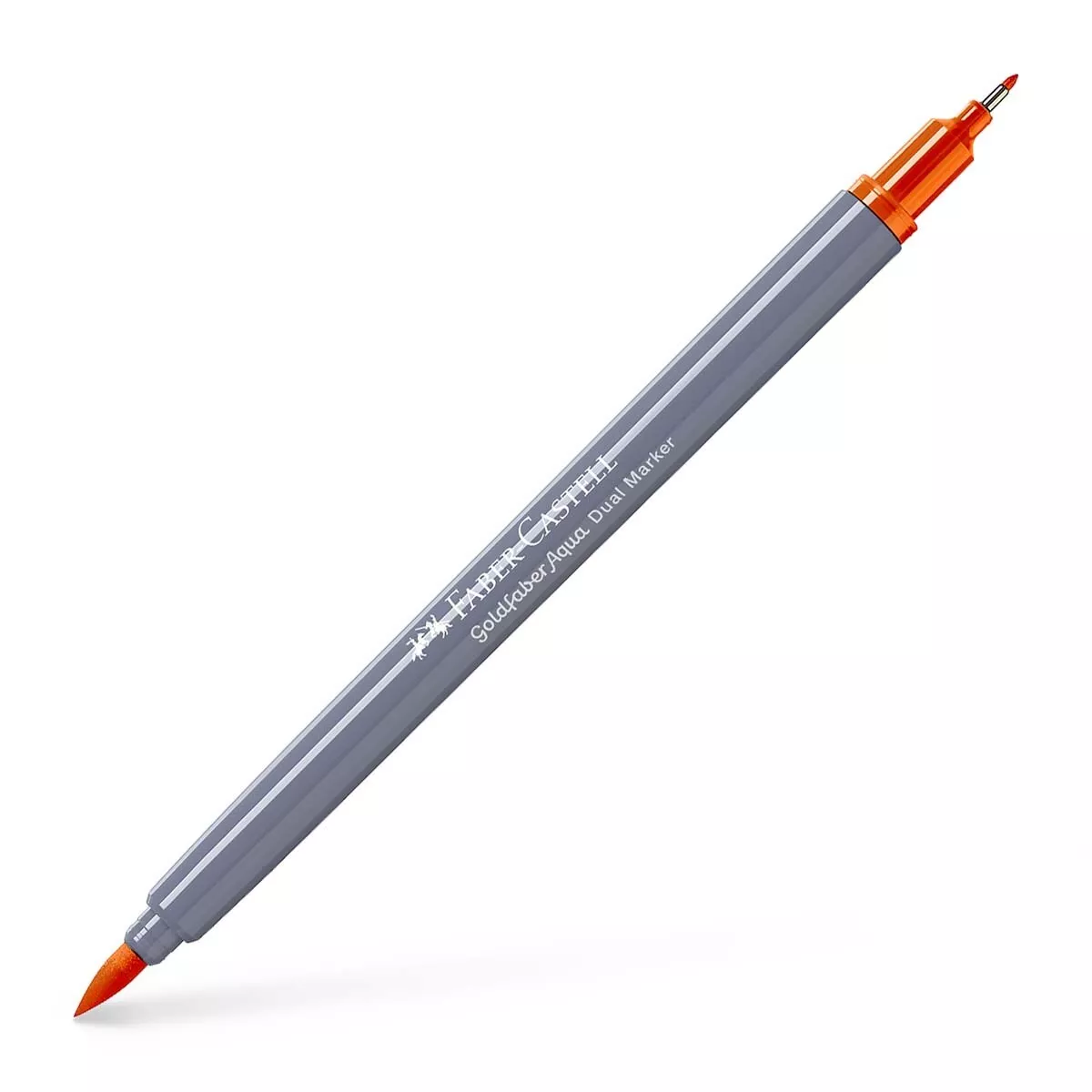 Faber-Castell - Rotulador Goldfaber Aqua Dual Marker Doble Punta Tinta Acuarelable Naranja Transparente En Oferta Faber-Castell - Rotulador Goldfaber Aqua Dual Marker Doble Punta Tinta Acuarelable Naranja Transparente Barato
