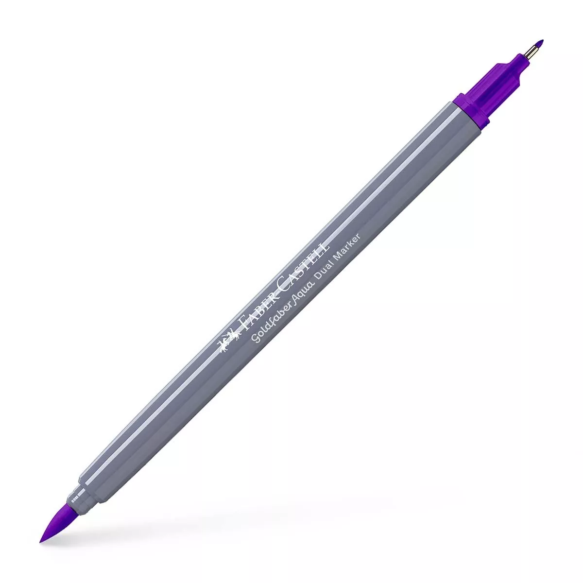 Faber-Castell - Rotulador Goldfaber Aqua Dual Marker Doble Punta Tinta Acuarelable Purpura En Oferta Faber-Castell - Rotulador Goldfaber Aqua Dual Marker Doble Punta Tinta Acuarelable Purpura Barato