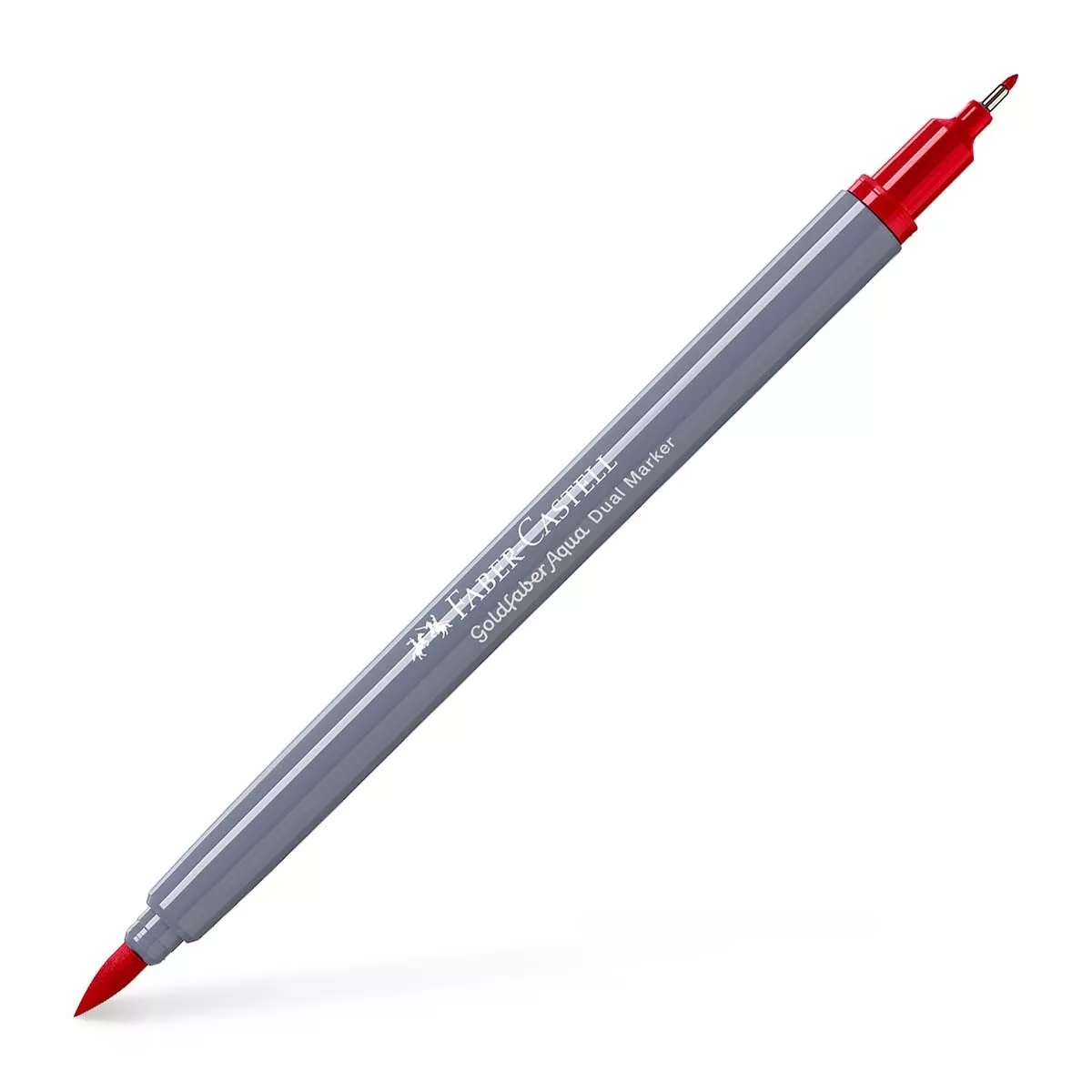 Faber-Castell - Rotulador Goldfaber Aqua Dual Marker Doble Punta Tinta Acuarelable Rojo Escarlata Claro barato