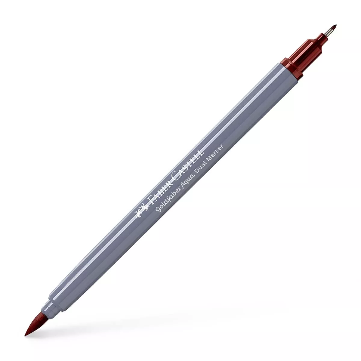 Faber-Castell - Rotulador Goldfaber Aqua Dual Marker Doble Punta Tinta Acuarelable Rojo Venecia barato