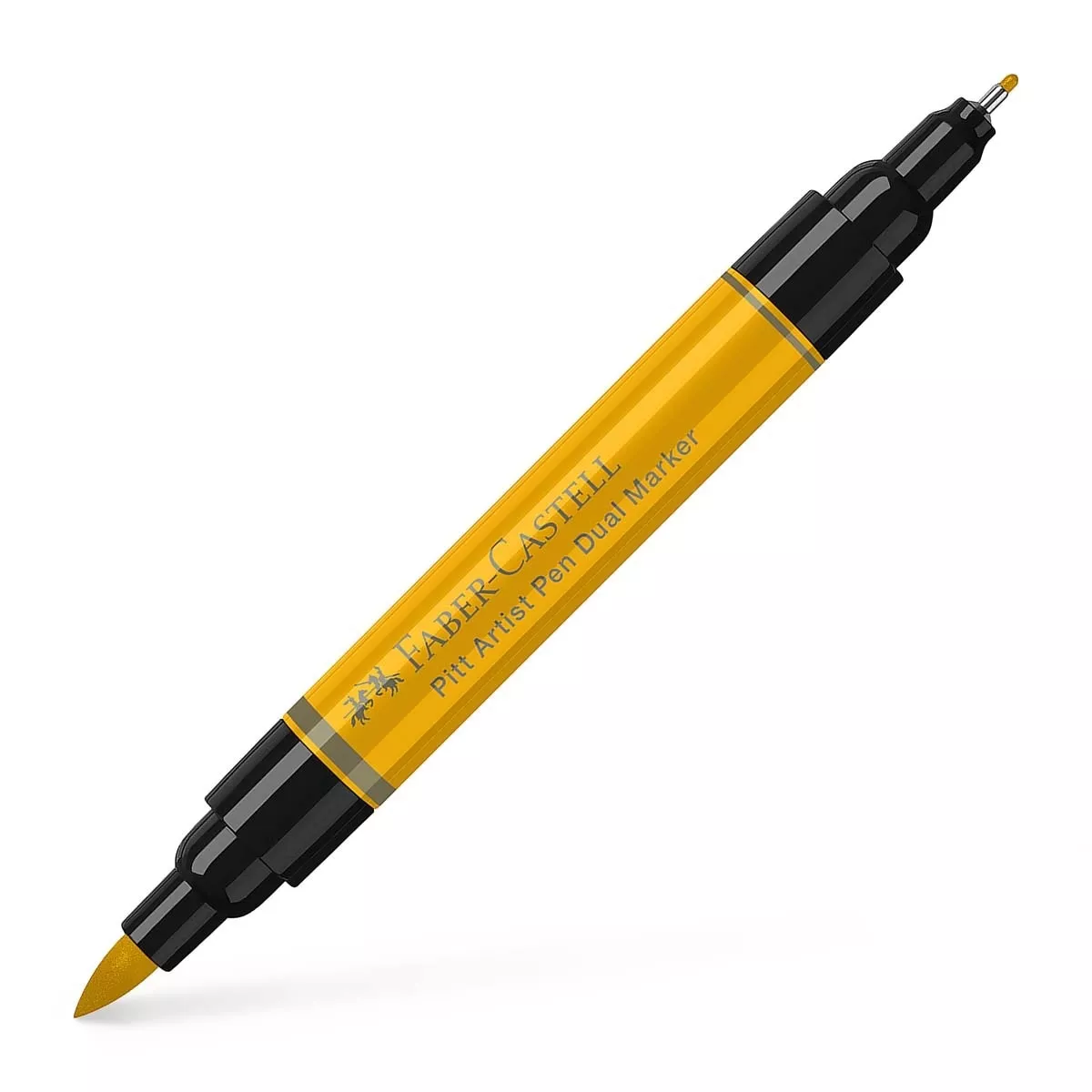 Faber-Castell - Rotulador Pitt Artist Pen Dual Marker Doble Punta Tinta China Amarillo Cromo barato
