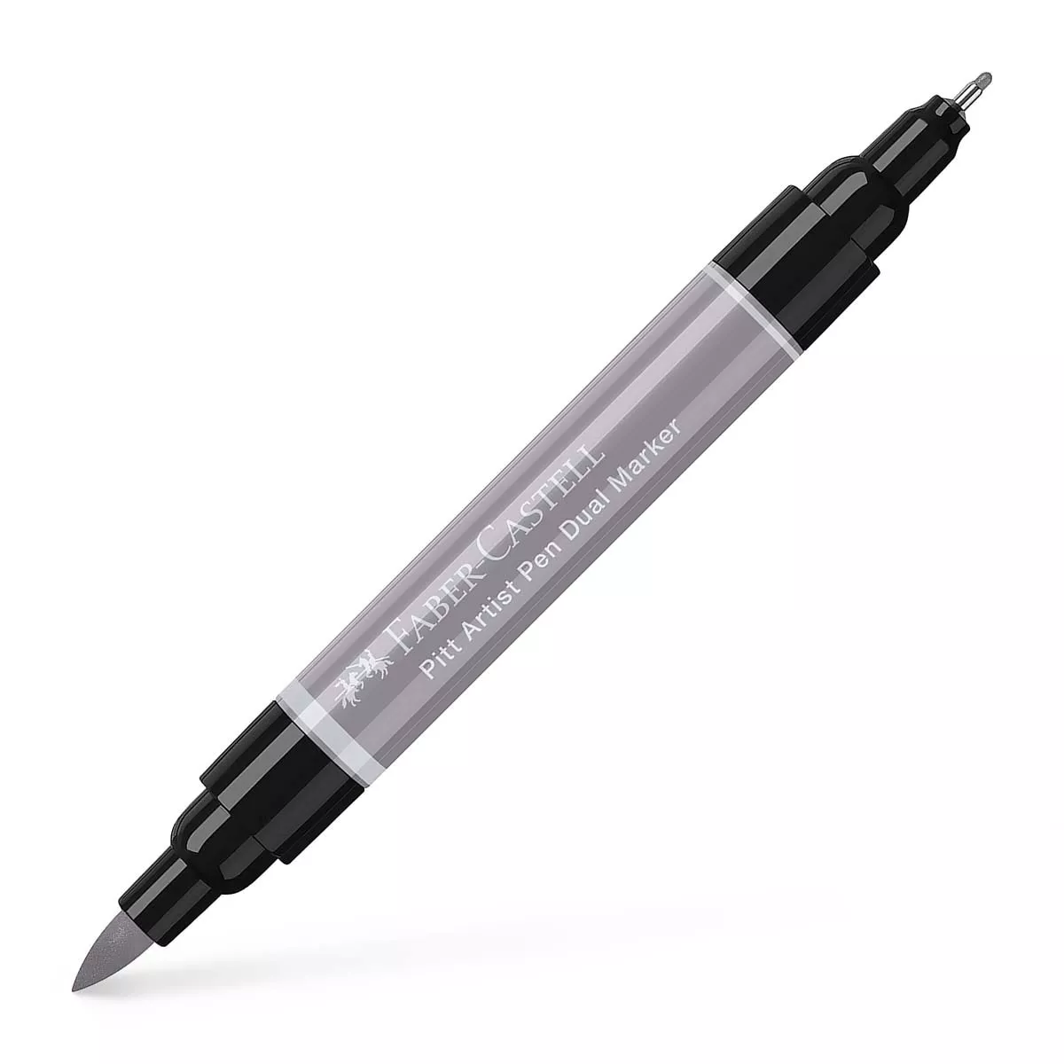 Faber-Castell - Rotulador Pitt Artist Pen Dual Marker Doble Punta Tinta China Gris Cálido barato