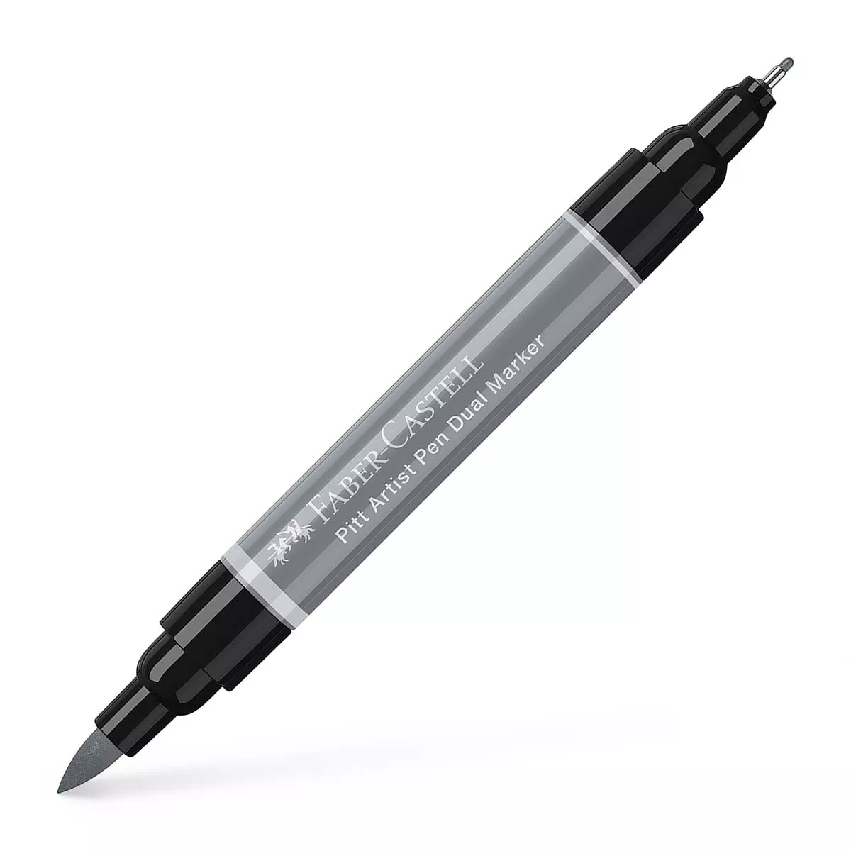 Faber-Castell - Rotulador Pitt Artist Pen Dual Marker Doble Punta Tinta China Gris Frio barato