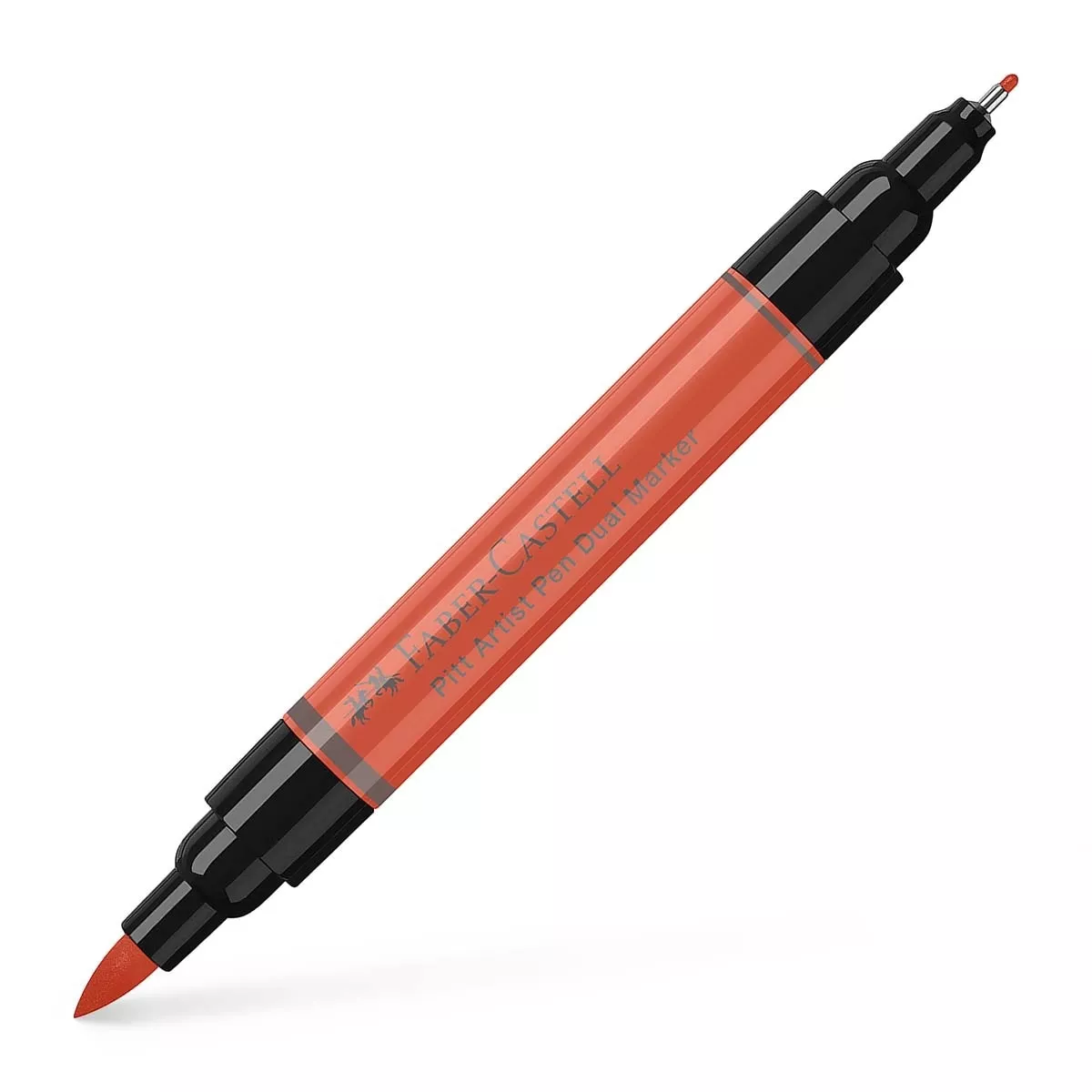 Faber-Castell - Rotulador Pitt Artist Pen Dual Marker Doble Punta Tinta China Rojo De Cadmio barato