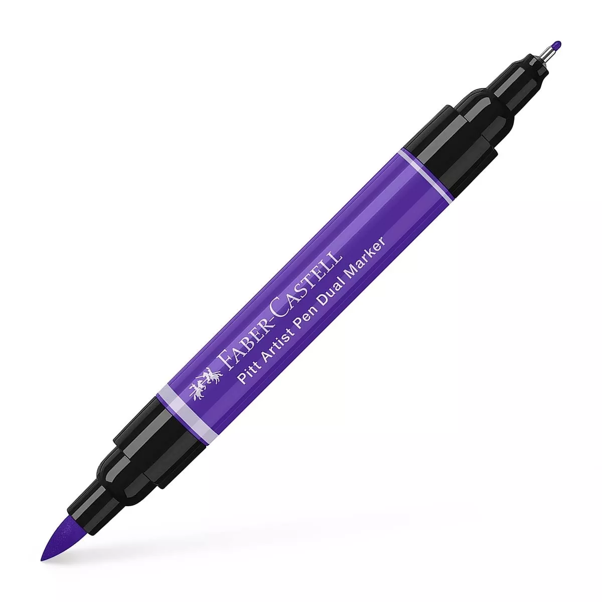 Faber-Castell - Rotulador Pitt Artist Pen Dual Marker Doble Punta Tinta China Violeta Purpura barato
