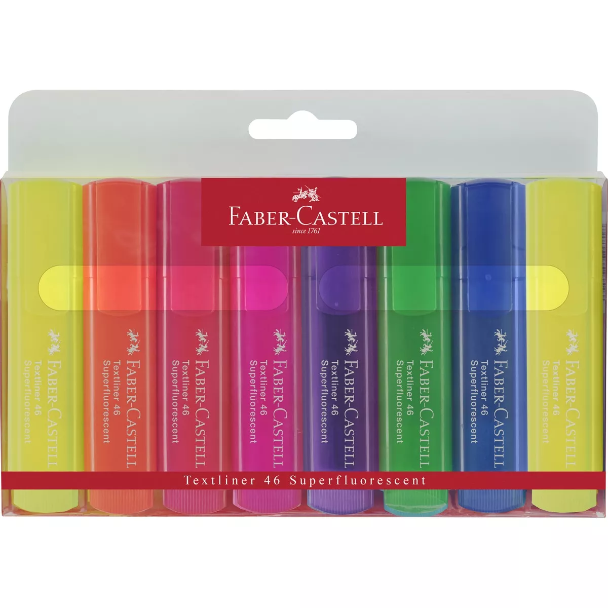 Faber-Castell - Set 8 Resaltadores Texliner 46 Multicolor barato