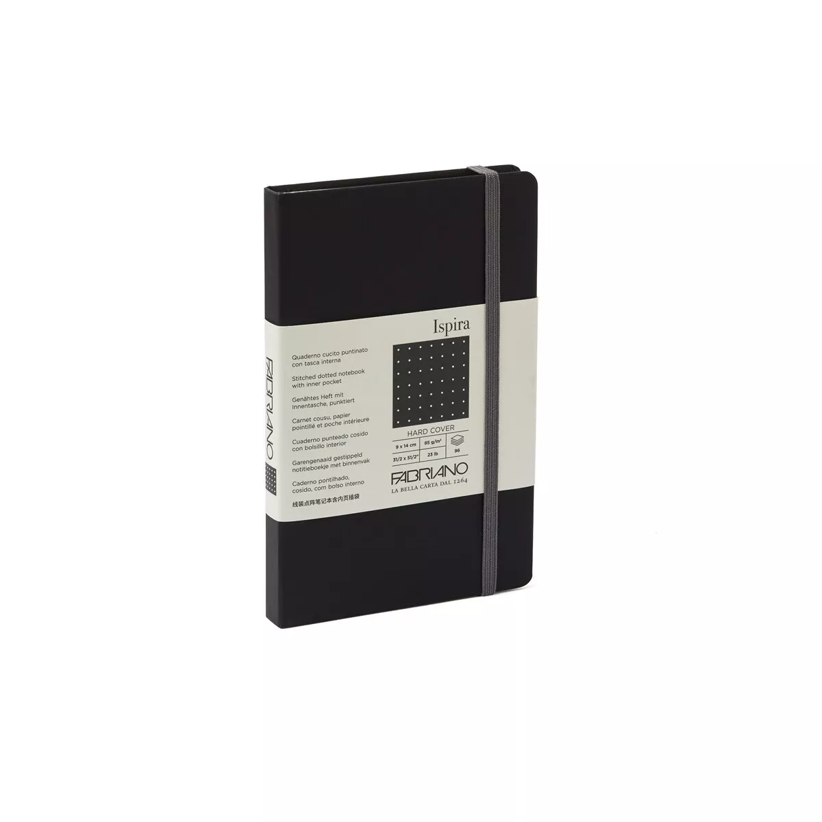 Fabriano Boutique - Cuaderno Ispira Hard 9X14 Puntos Negro En Oferta Fabriano Boutique - Cuaderno Ispira Hard 9X14 Puntos Negro Barato