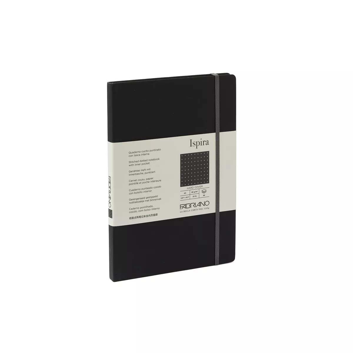 Fabriano Boutique - Cuaderno Ispira Hard A5 Puntos Negro En Oferta Fabriano Boutique - Cuaderno Ispira Hard A5 Puntos Negro Barato