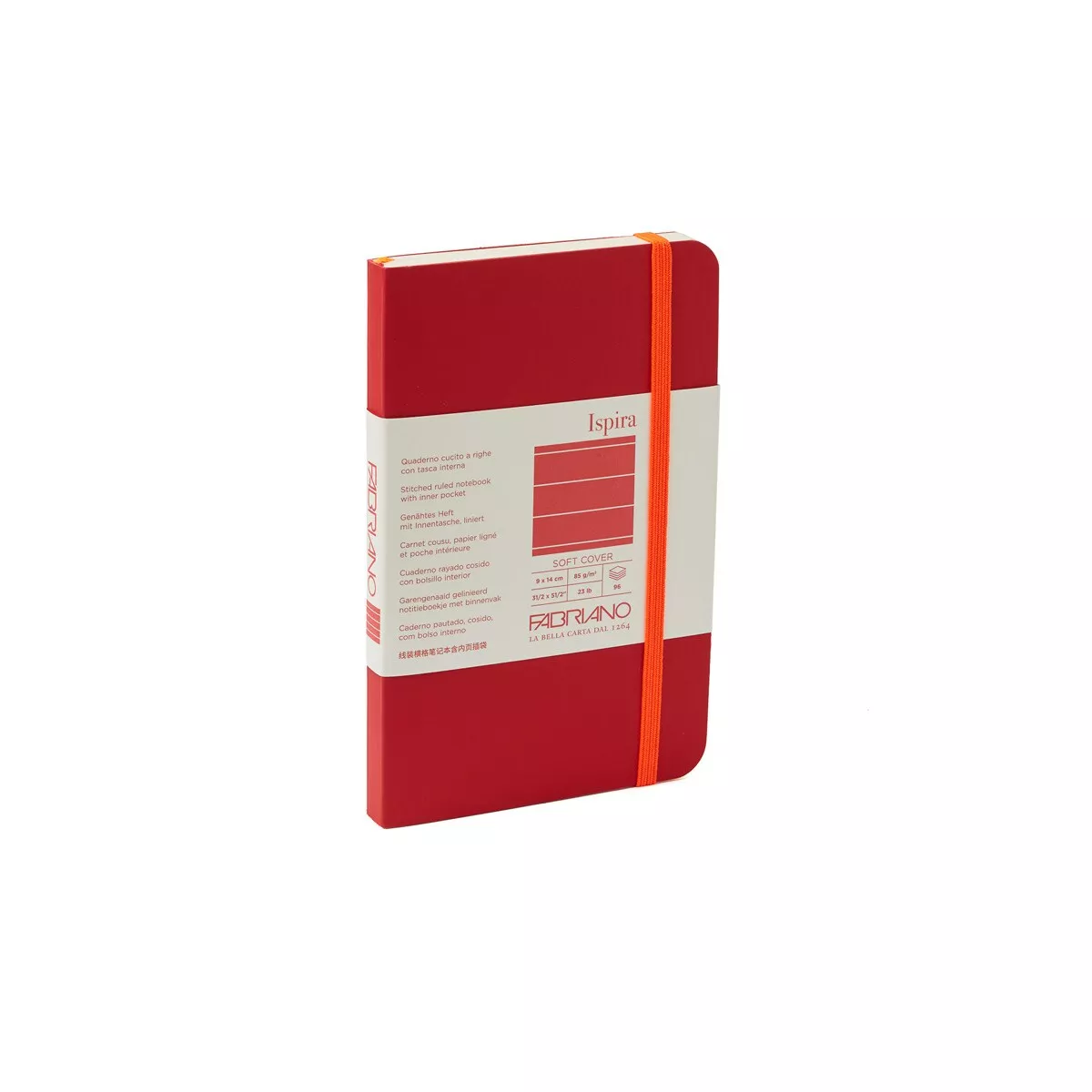 Fabriano Boutique - Cuaderno Ispira Soft 9X14 Líneas Rojo En Oferta Fabriano Boutique - Cuaderno Ispira Soft 9X14 Líneas Rojo Barato