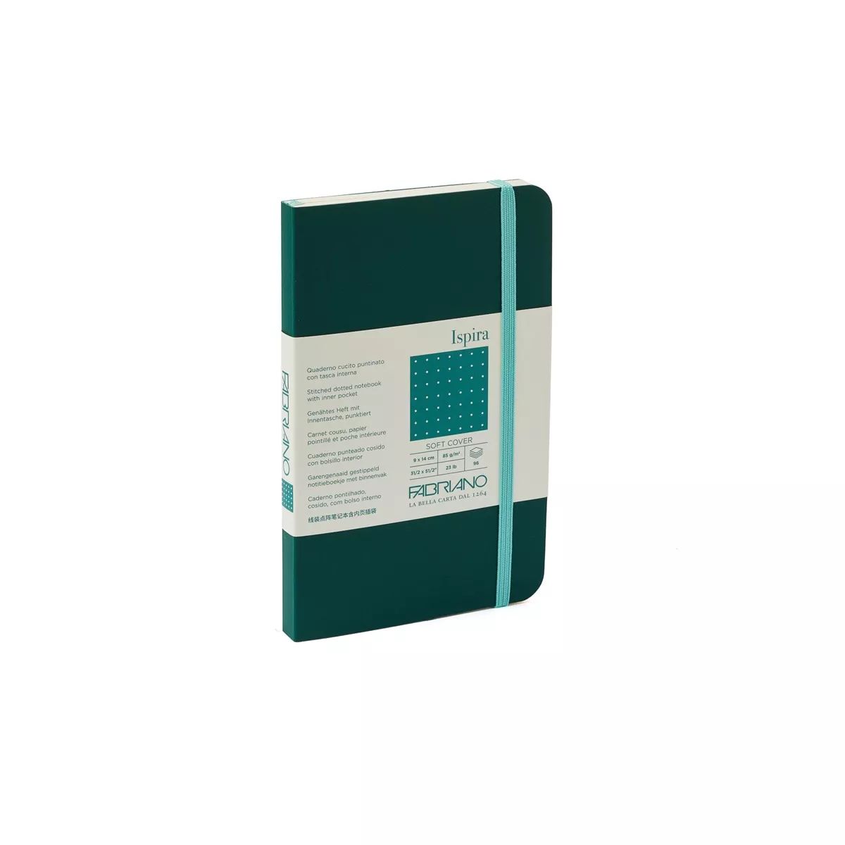 Fabriano Boutique - Cuaderno Ispira Soft 9X14 Puntos Verde En Oferta Fabriano Boutique - Cuaderno Ispira Soft 9X14 Puntos Verde Barato