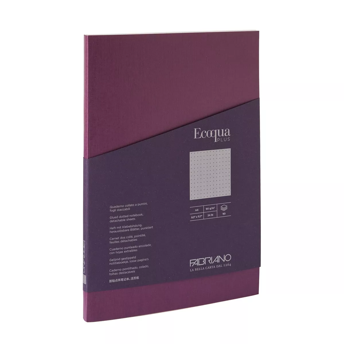 Fabriano Boutique - Libreta A4 Puntos Encolado Ecoqua Plus Morado En Oferta Fabriano Boutique - Libreta A4 Puntos Encolado Ecoqua Plus Morado Barato