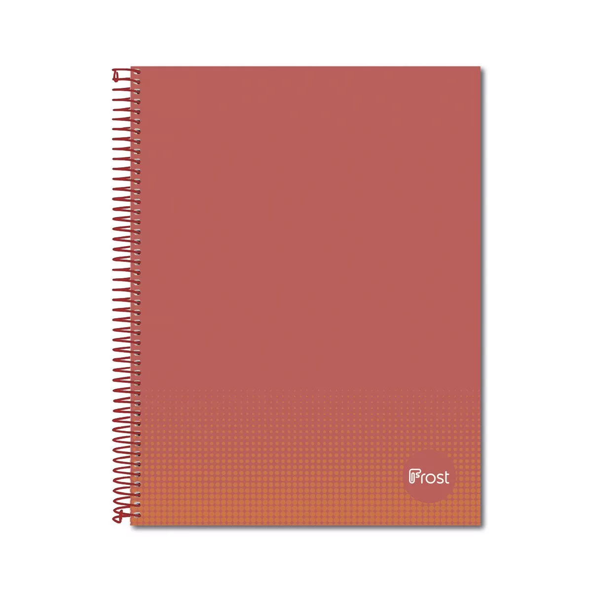 Frost - Cuaderno Espiral A4 Tapa Forrada 80H Rojo barato