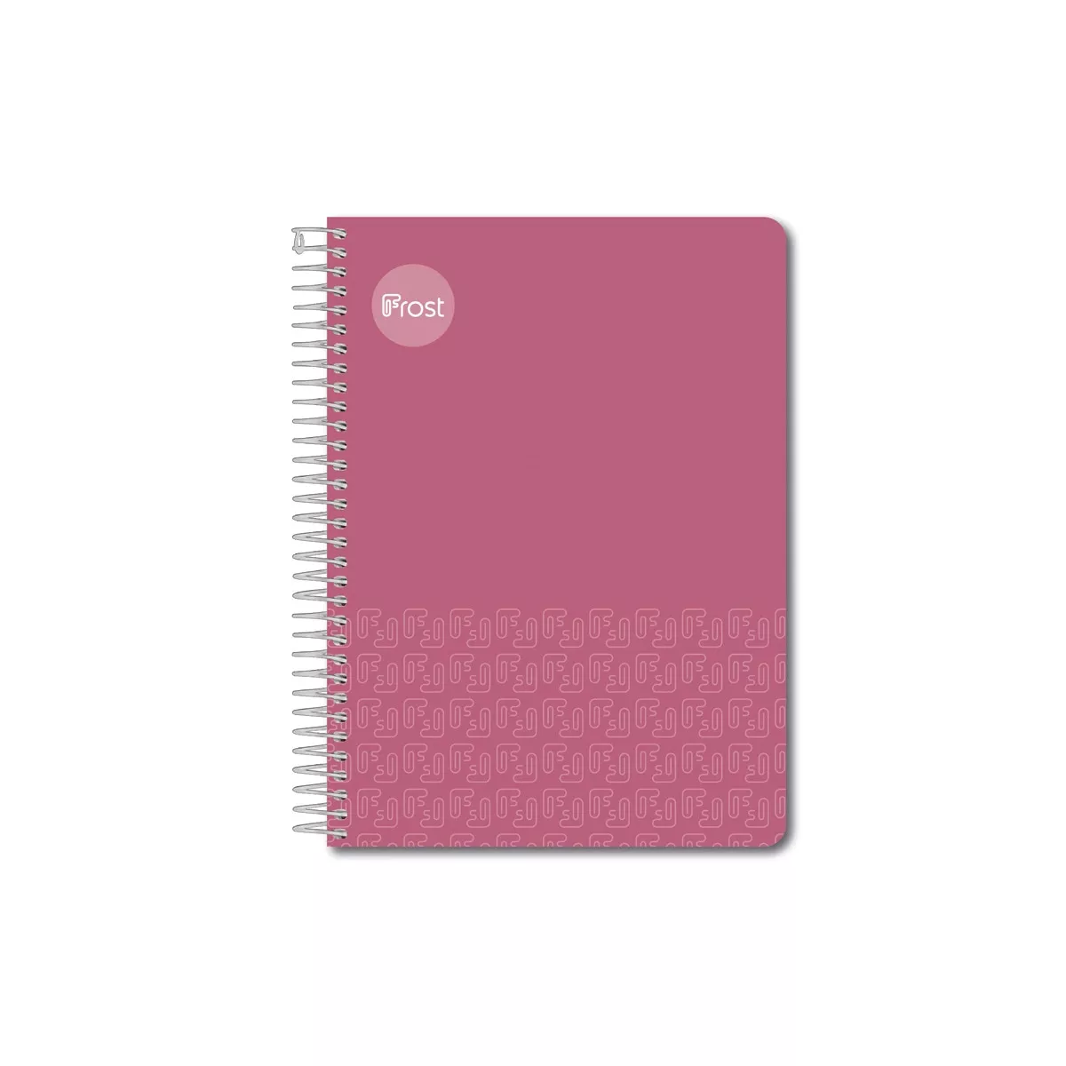 Frost - Cuaderno Espiral Cuarto Tapa Dura 80H Liso Rosa barato