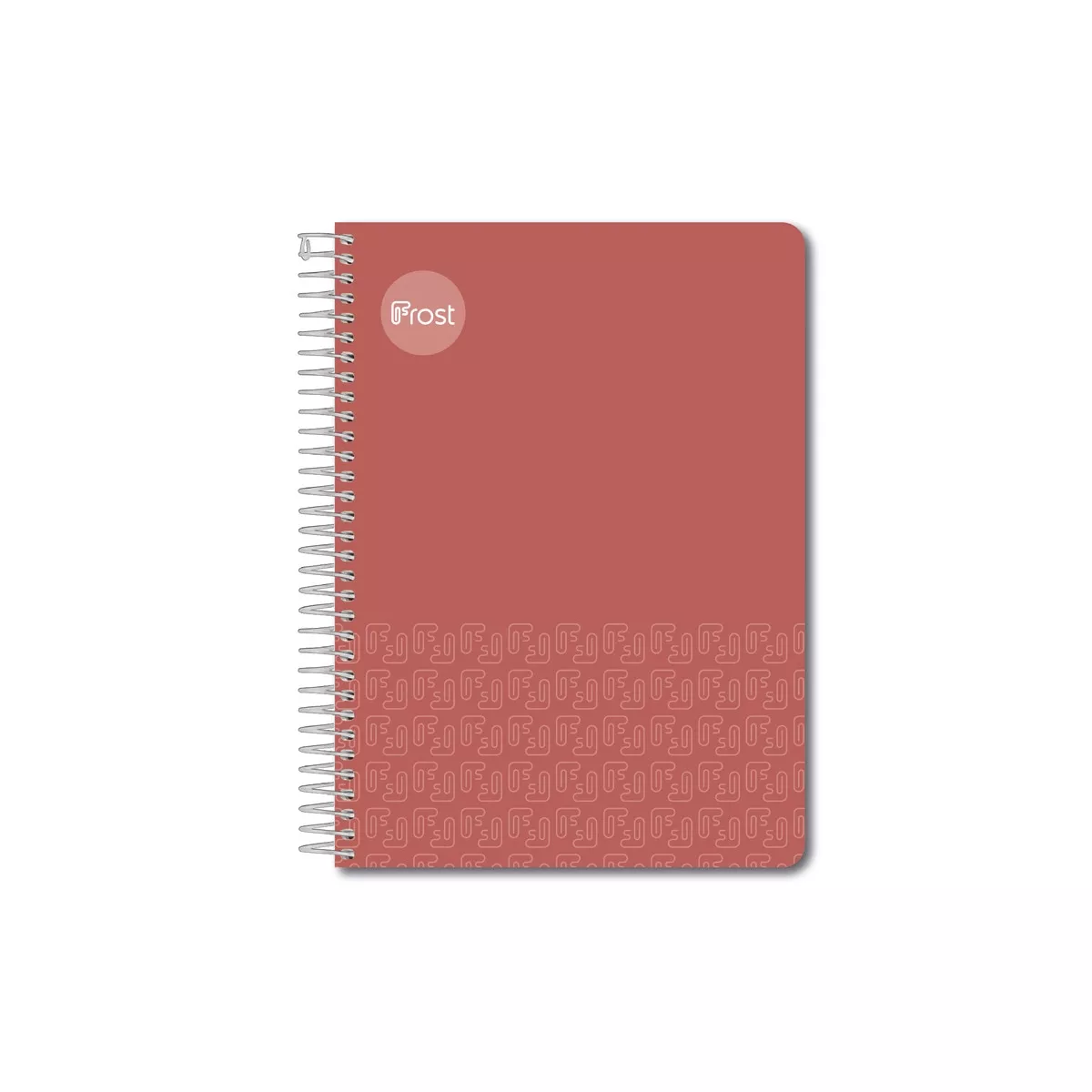 Frost - Cuaderno Espiral Cuarto Tapa Dura 80H Rojo barato